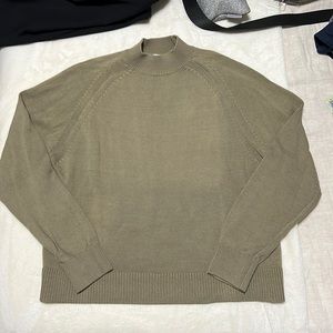 Everlane 100% Cotton Mockneck Sweater